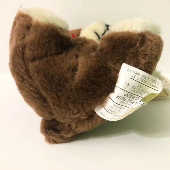 Vtg Russ Amram Adoption Bear 5 Inch Tall Stuffed Animal Plush Korea - Picture 11 of 15